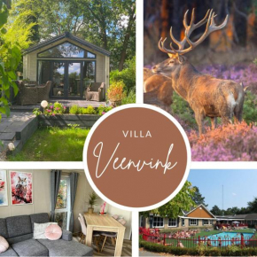Nieuw! Boshuisje Villa Veenvink op Landgoed De IJsvogel